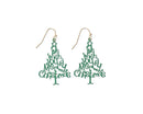 Merry Christmas Trees - Earrings - The Country Christmas Loft