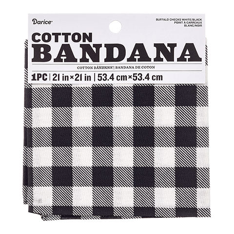 Cotton 21 inch Bandana - - The Country Christmas Loft