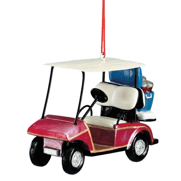 Authentic Golf Cart Ornament - The Country Christmas Loft