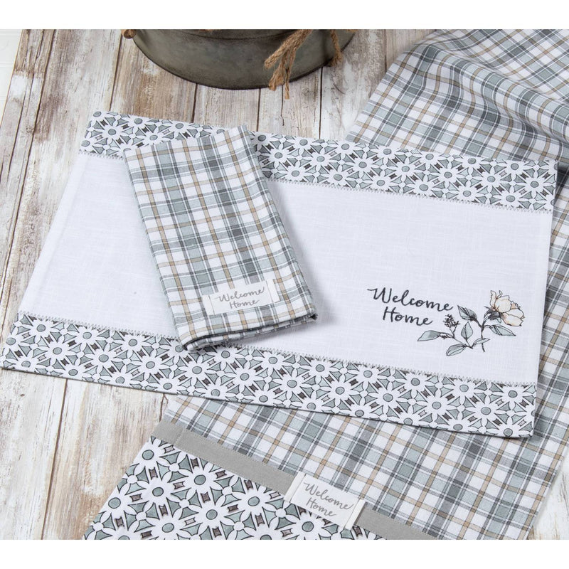 Modern Farmhouse Embroidered Placemat - The Country Christmas Loft