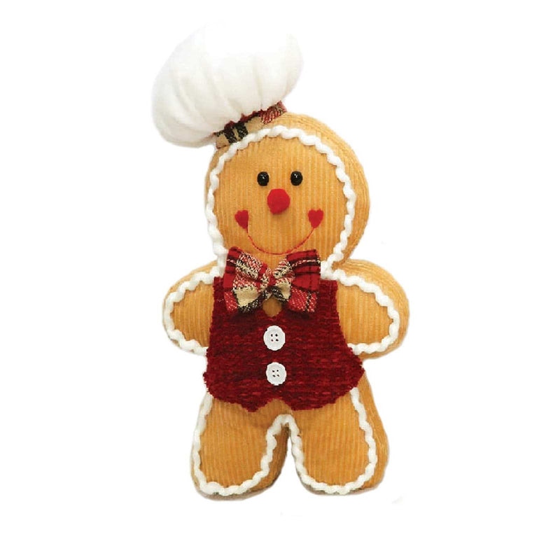 Santa's Workshop 11 Inch Gingerbread Boy - The Country Christmas Loft
