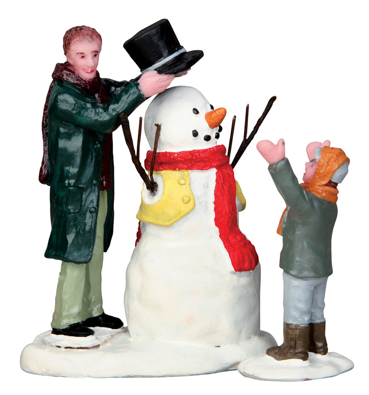 Sharp-Dressed Snowman - 2 Piece Set - The Country Christmas Loft