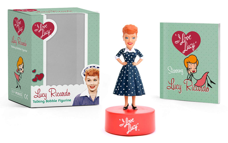 I Love Lucy: Lucy Ricardo Talking Bobble Figurine - The Country Christmas Loft