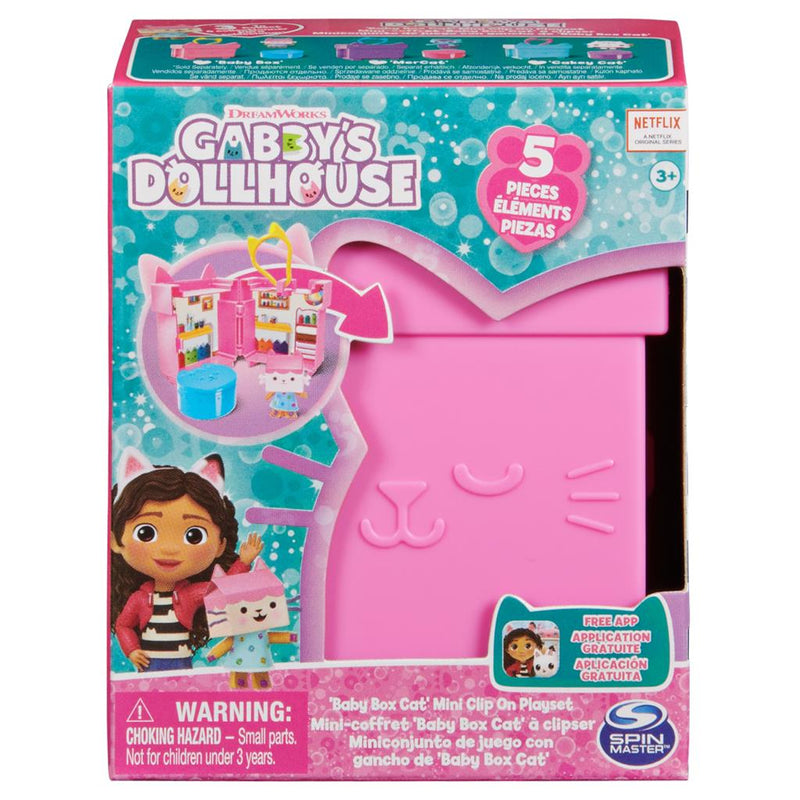 Gabbys Dollhouse Clip on Playset - Pink - The Country Christmas Loft