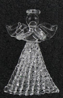 Spunglass Ornament - Clear Angel Praying