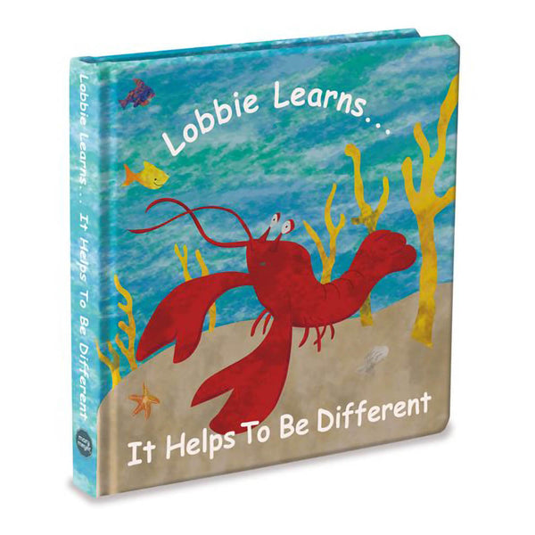 Lobbie Learns It Helps To Be Different - Board Book - The Country Christmas Loft