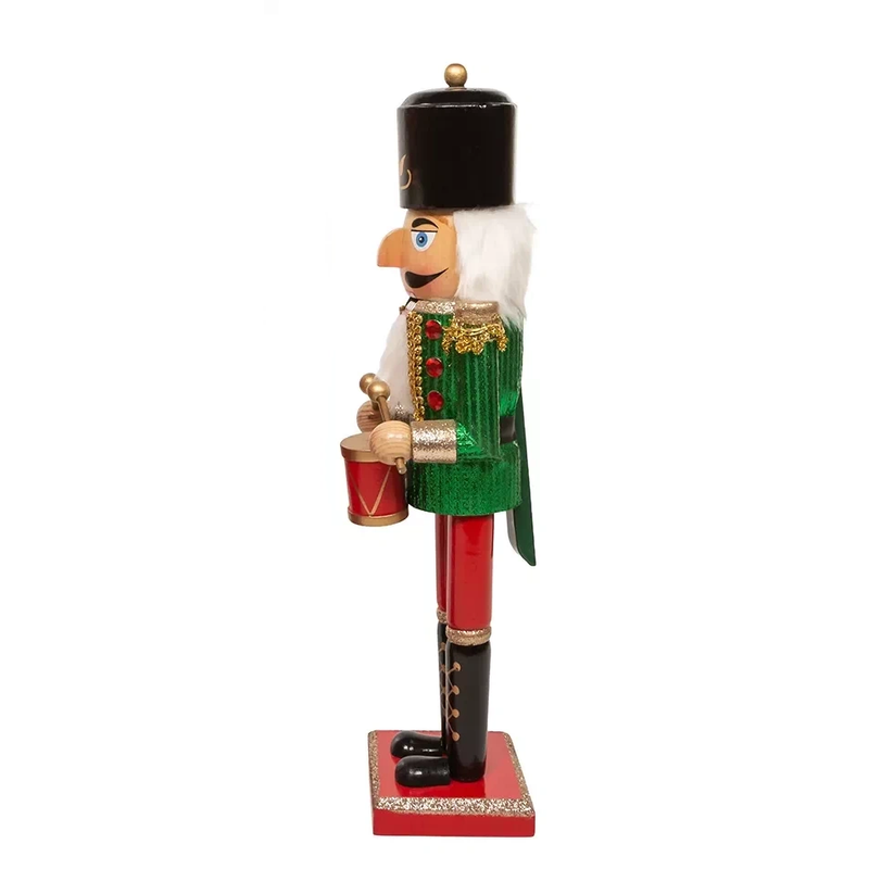King and Soldier Nutcracker - 15 Inch -