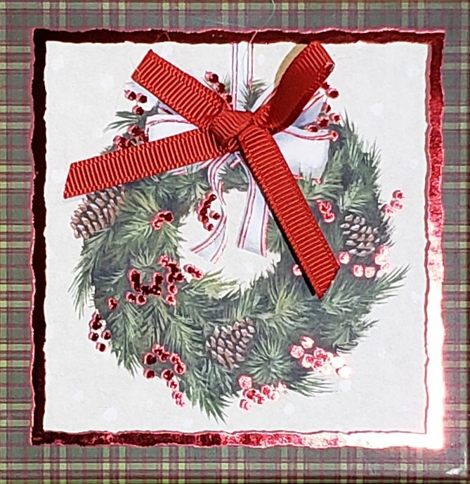 Gift Card Gift Box - Wreath - The Country Christmas Loft