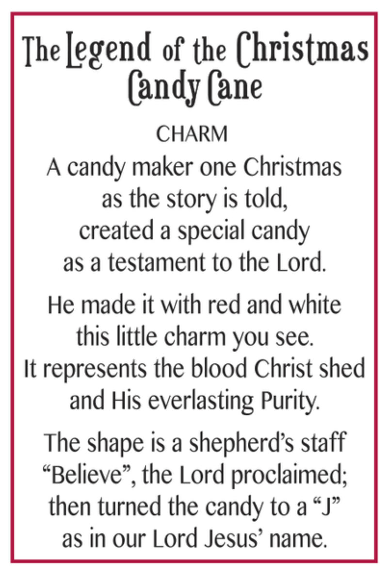 The Legend of the Christmas Candy Cane Charm - The Country Christmas Loft