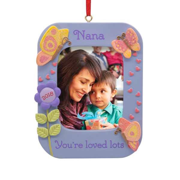 Nana You're Loved Lots Photo Ornament - The Country Christmas Loft