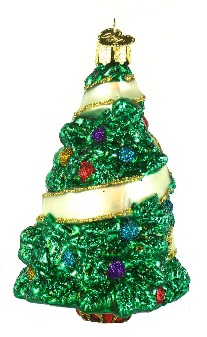 Old World Christmas Sentimental Christmas Tree Glass Ornament - The Country Christmas Loft