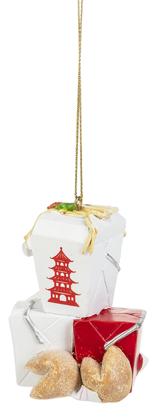 Chinese Takeout Ornament -  Classic - The Country Christmas Loft