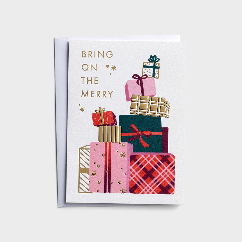 Candace Cameron Bure - Bring on The Merry/Dual Pack Christmas Boxed Cards - The Country Christmas Loft