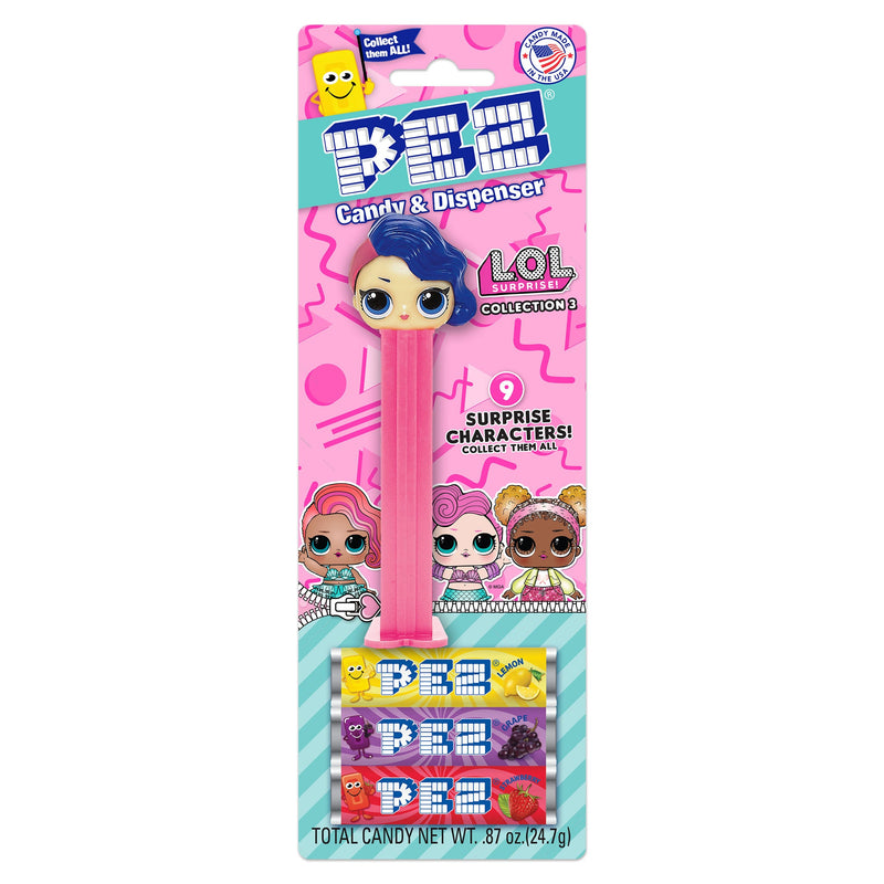 Pez - LOL Surprise Pez with 3 Candy Rolls - Cheeky Babe - The Country Christmas Loft