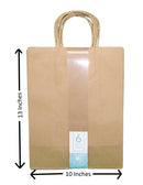 Large Kraft Gift Bag Set - Brown - The Country Christmas Loft
