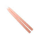 Mole Hollow Taper Pair (Creamy Peach) - - The Country Christmas Loft