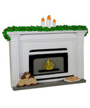 Fireplace LED Table Piece - The Country Christmas Loft