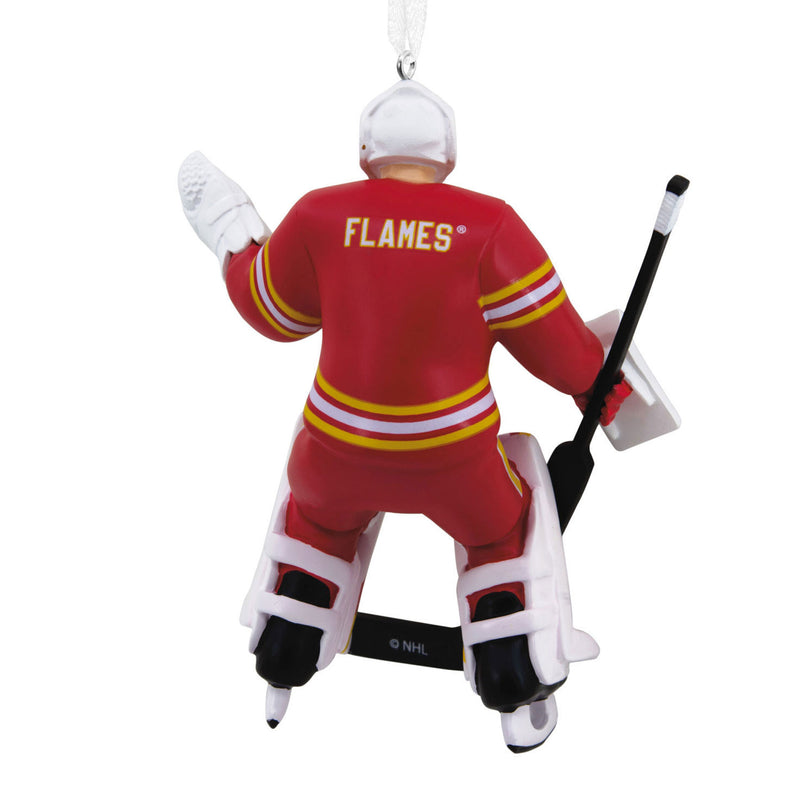 Calgary Flames Goalie Ornament
