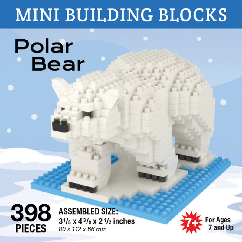 Mini Building Blocks - Polar Bear