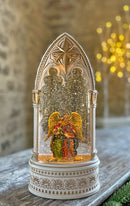 Lighted Nativity Scene - Water Globe - The Country Christmas Loft