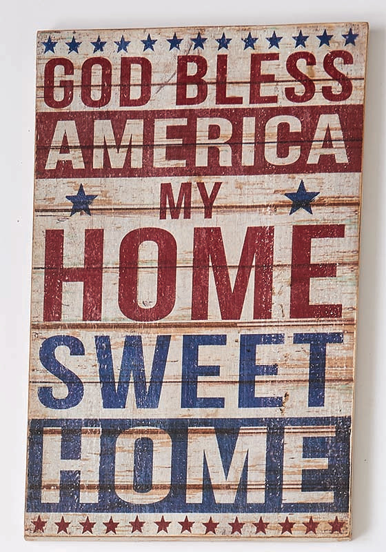 Home Sweet Home Distressed Wooden Sign - The Country Christmas Loft