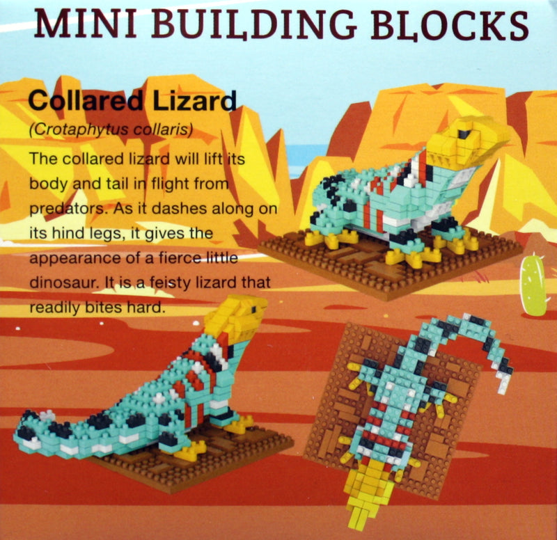 Mini Building Blocks - Collared Lizard - The Country Christmas Loft