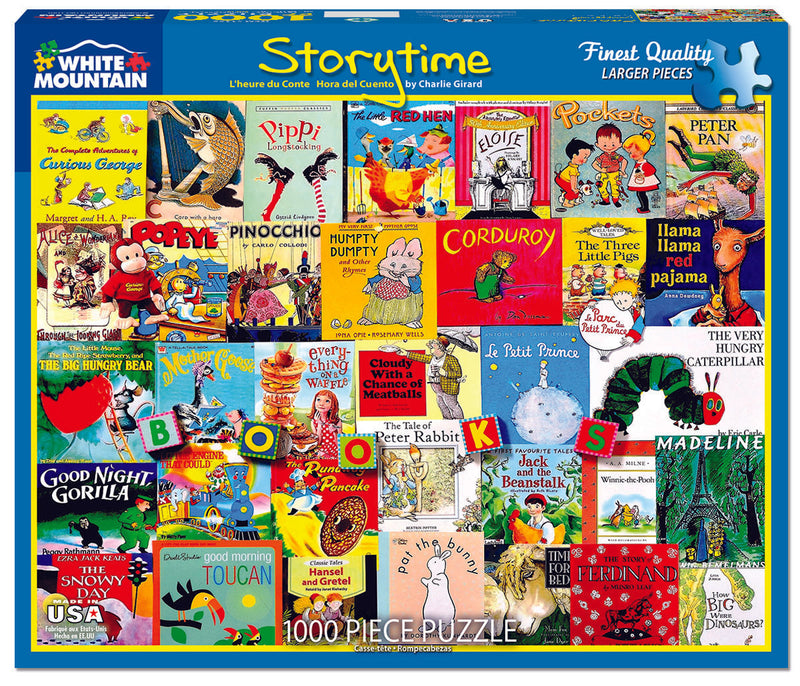 Storytime  - 1000 Piece Puzzle - The Country Christmas Loft