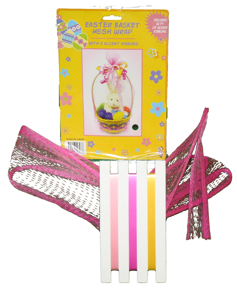 Mesh Easter Basket Wrap - - The Country Christmas Loft