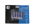 GE Incandescent String Light Bulbs 5 pack - Blue - The Country Christmas Loft