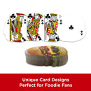 Hamburger Shaped Playing Cards - The Country Christmas Loft
