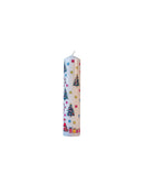 Christmas Trees Advent Pillar Candle - The Country Christmas Loft