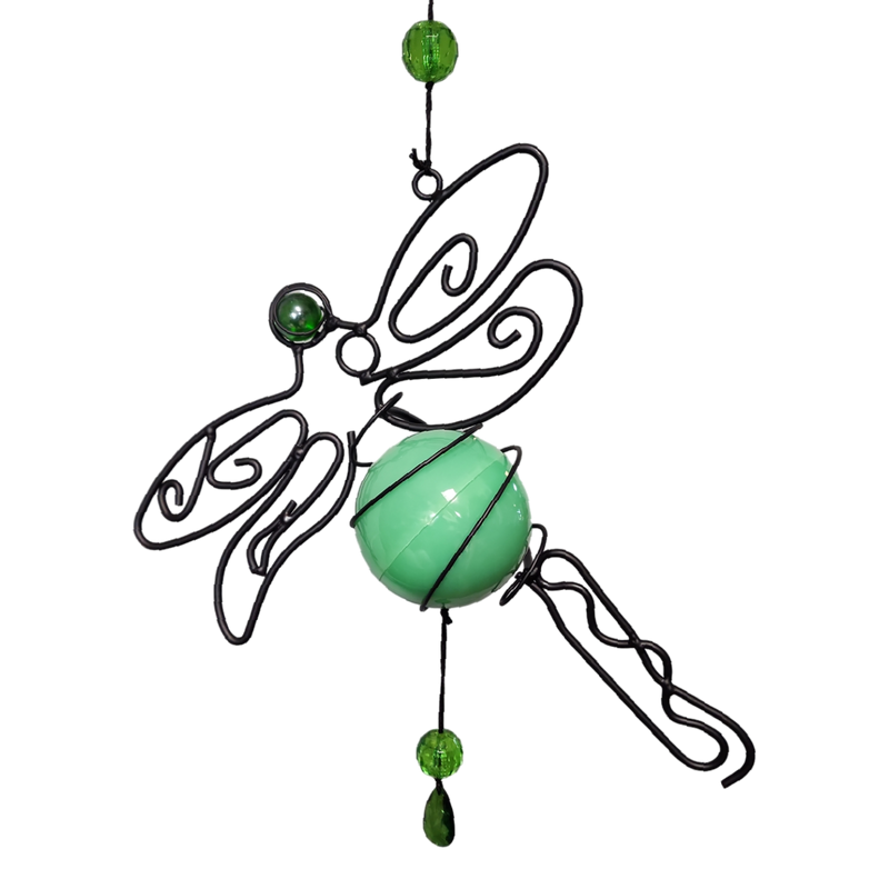 Solar Lighted Hanging Dragonfly