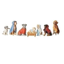 Resin Dog Nativity 7 piece Set - The Country Christmas Loft