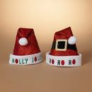 Metallic Santa Hat - - The Country Christmas Loft