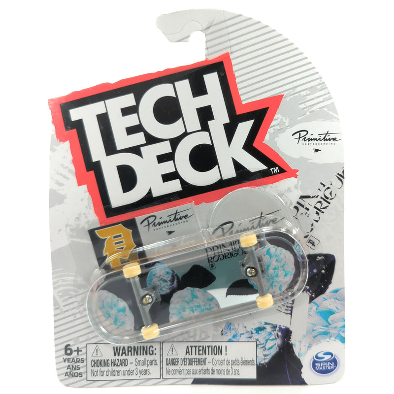 Tech Deck - 96mm Fingerboard - Primitive - Rodriguez Glimmer Silver Foil - The Country Christmas Loft
