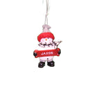 Cozy Snowman Ornament (Letters G - R) - - The Country Christmas Loft