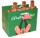 Beer Bag Gift Bag - Mittens - The Country Christmas Loft