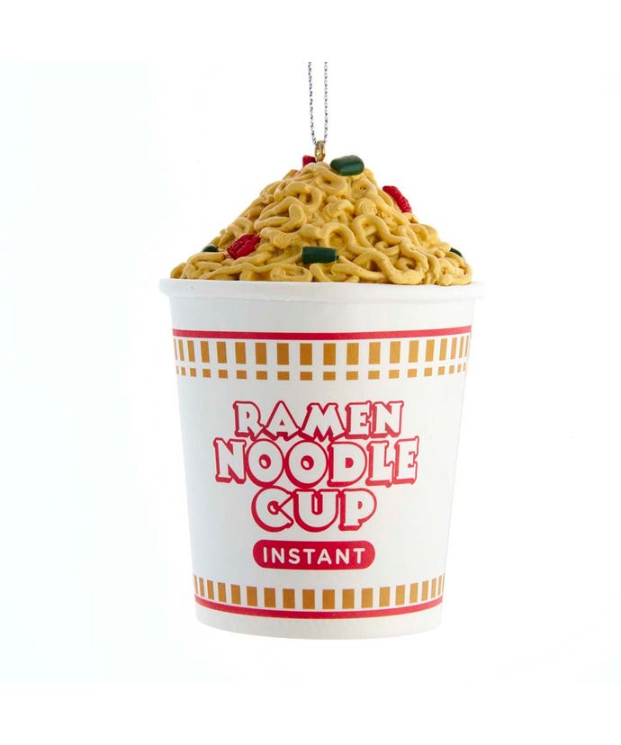 Ramen Noodle Cup Ornament - The Country Christmas Loft