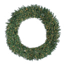 Huge 5 Foot Aspen Spruce Wreath - Clear Lights - The Country Christmas Loft