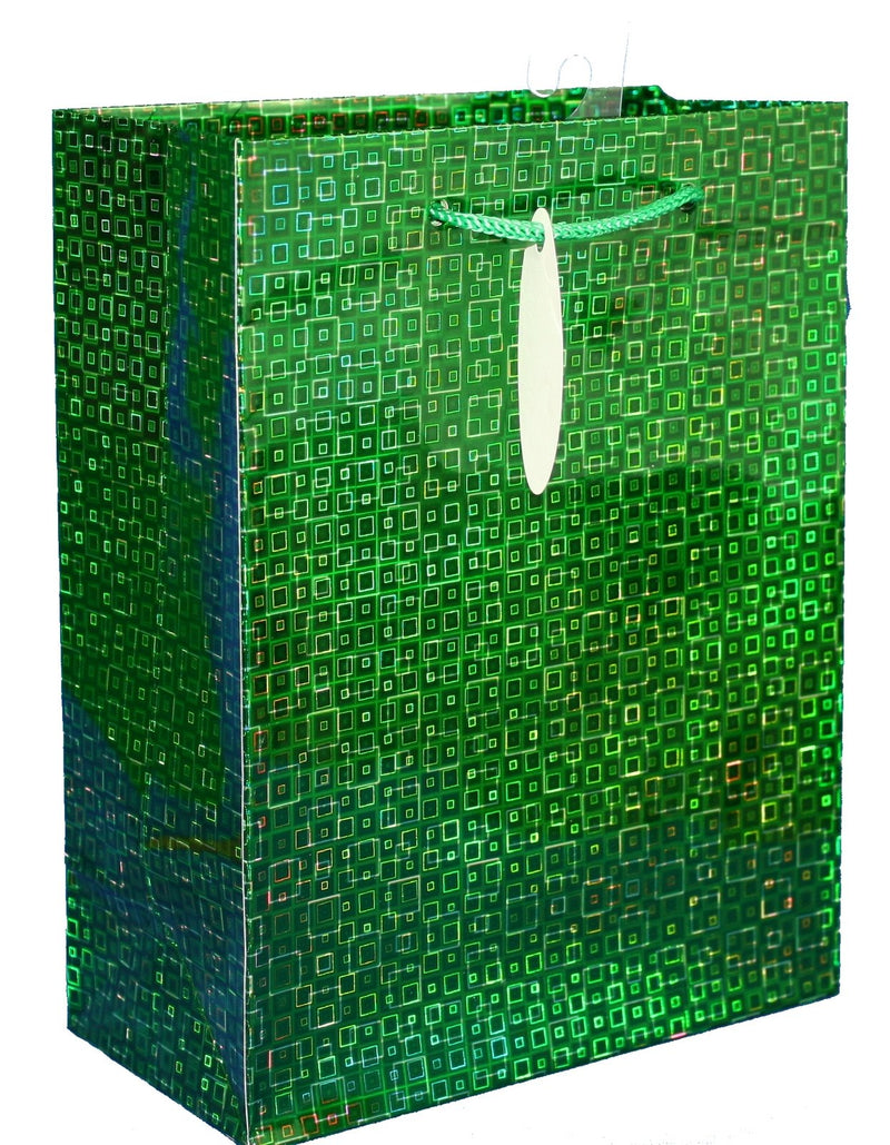 Prismatic Gift Bags - Green Medium