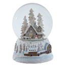 Musical Snowy House Water Globe - The Country Christmas Loft