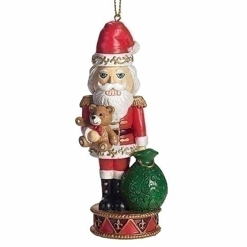 Santa Nutcracker Ornament - The Country Christmas Loft
