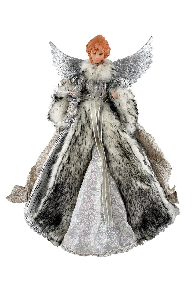 Siberian Snow Angel Tree Topper - 16" - The Country Christmas Loft