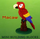 Mini Building Blocks - Macaw - The Country Christmas Loft