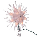Silver Capiz Star Lighted Treetopper - 12 Inch - The Country Christmas Loft