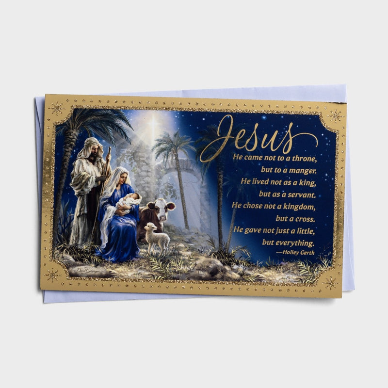 Jesus Nativity Christmas Boxed Cards - The Country Christmas Loft