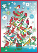 Bird Advent Calendar with Envelope