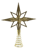 Gold Moravian Star Tree Topper