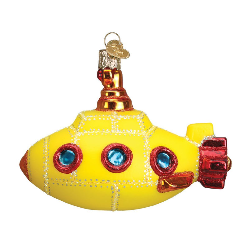 Groovy Submarine Ornament - The Country Christmas Loft