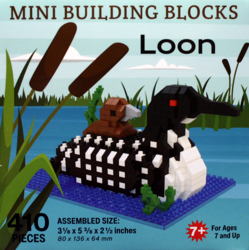 Mini Building Blocks - Loon - The Country Christmas Loft